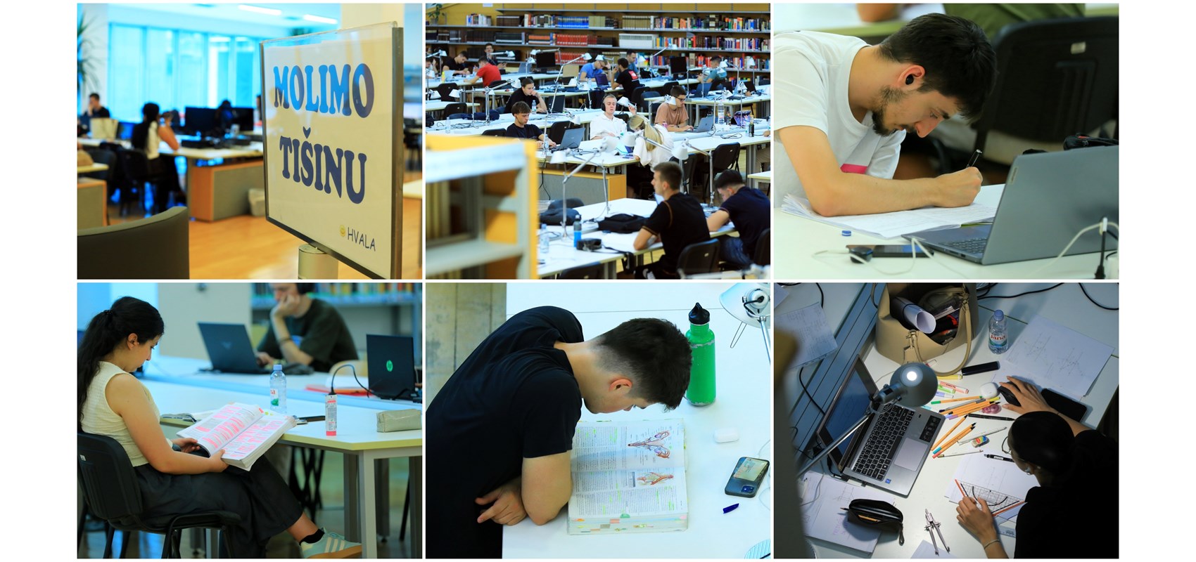 Studenti preplavili Sveučilišnu knjižnicu, uči se od jutra do mraka